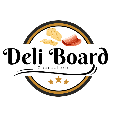 Cheese & ham logo Charcuterie deli Board